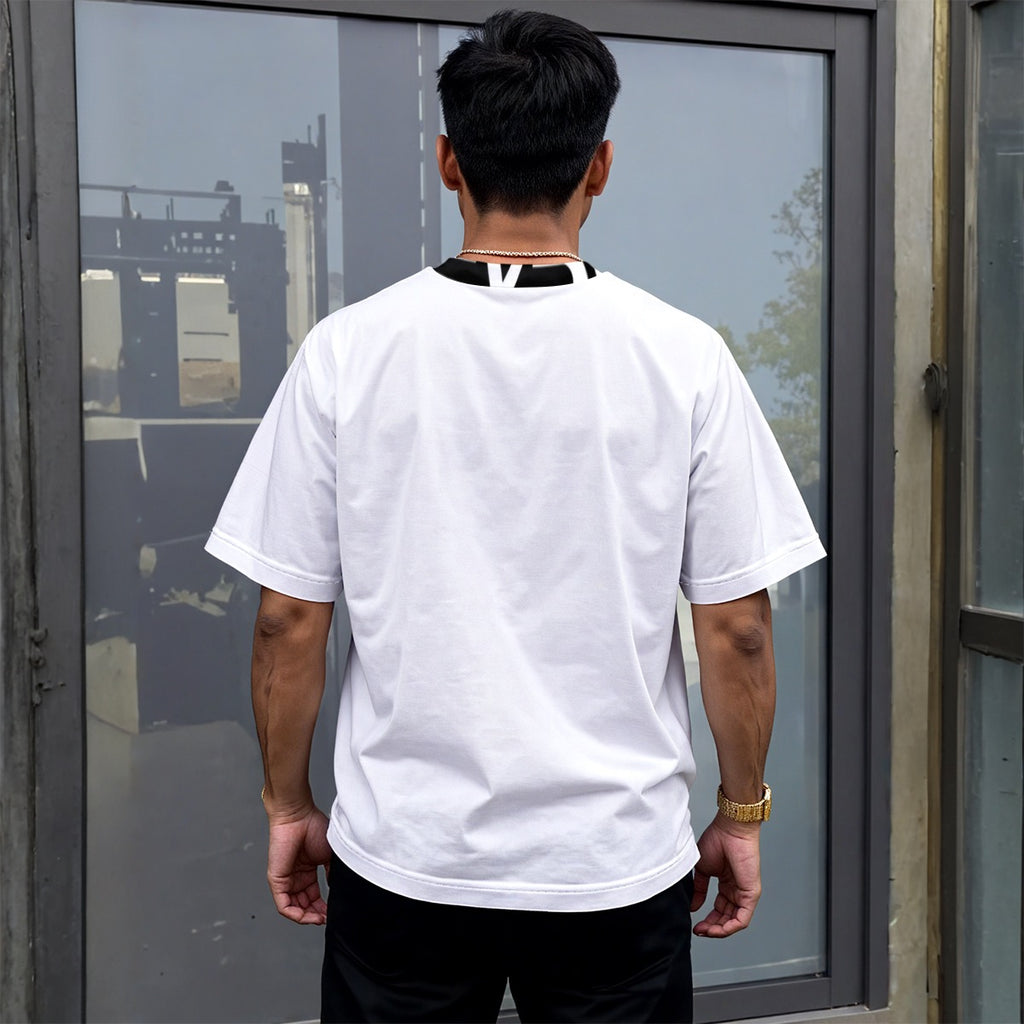 All-Over Print Unisex Drop-shoulder T-shirt|180GSM