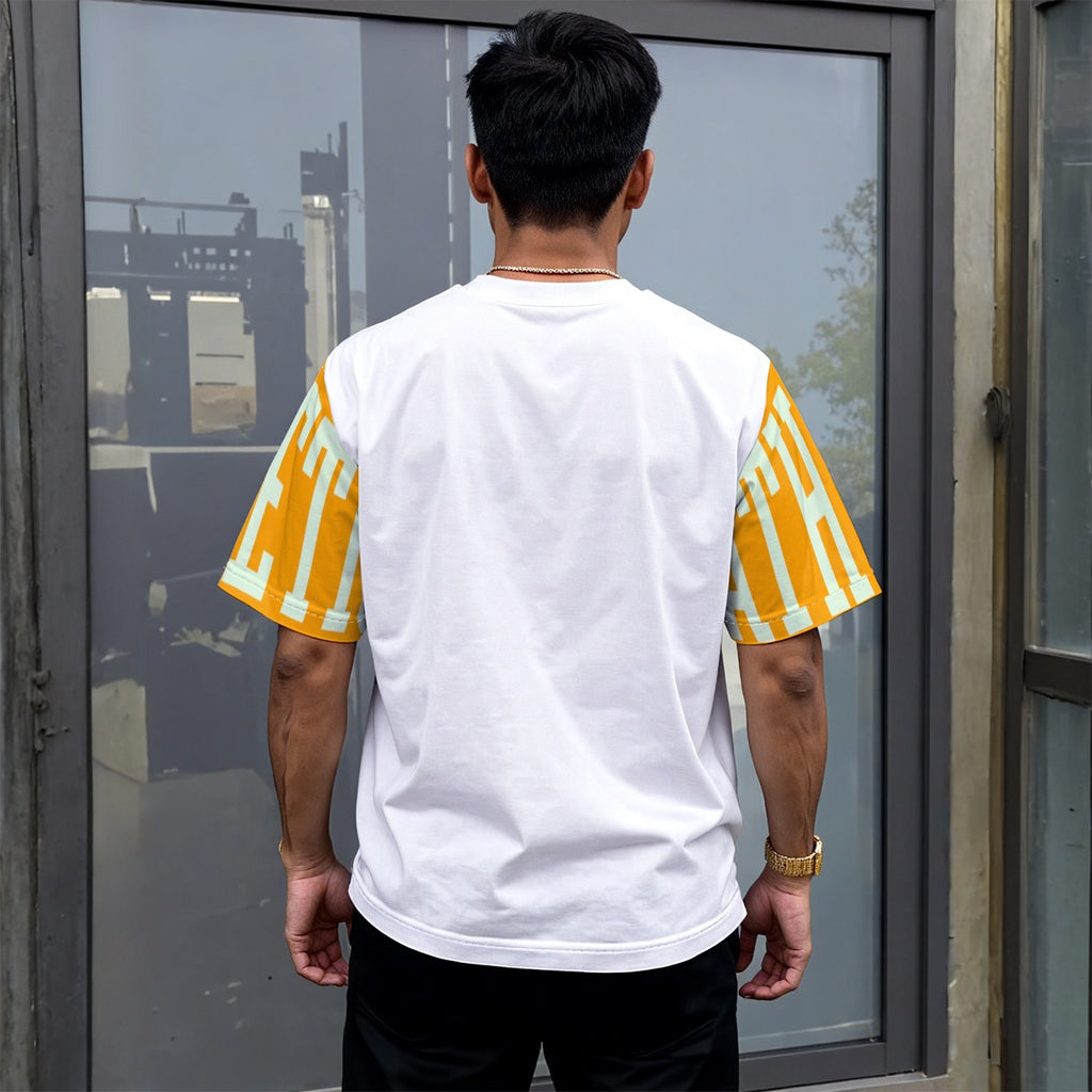 All-Over Print Unisex Drop-shoulder T-shirt|180GSM