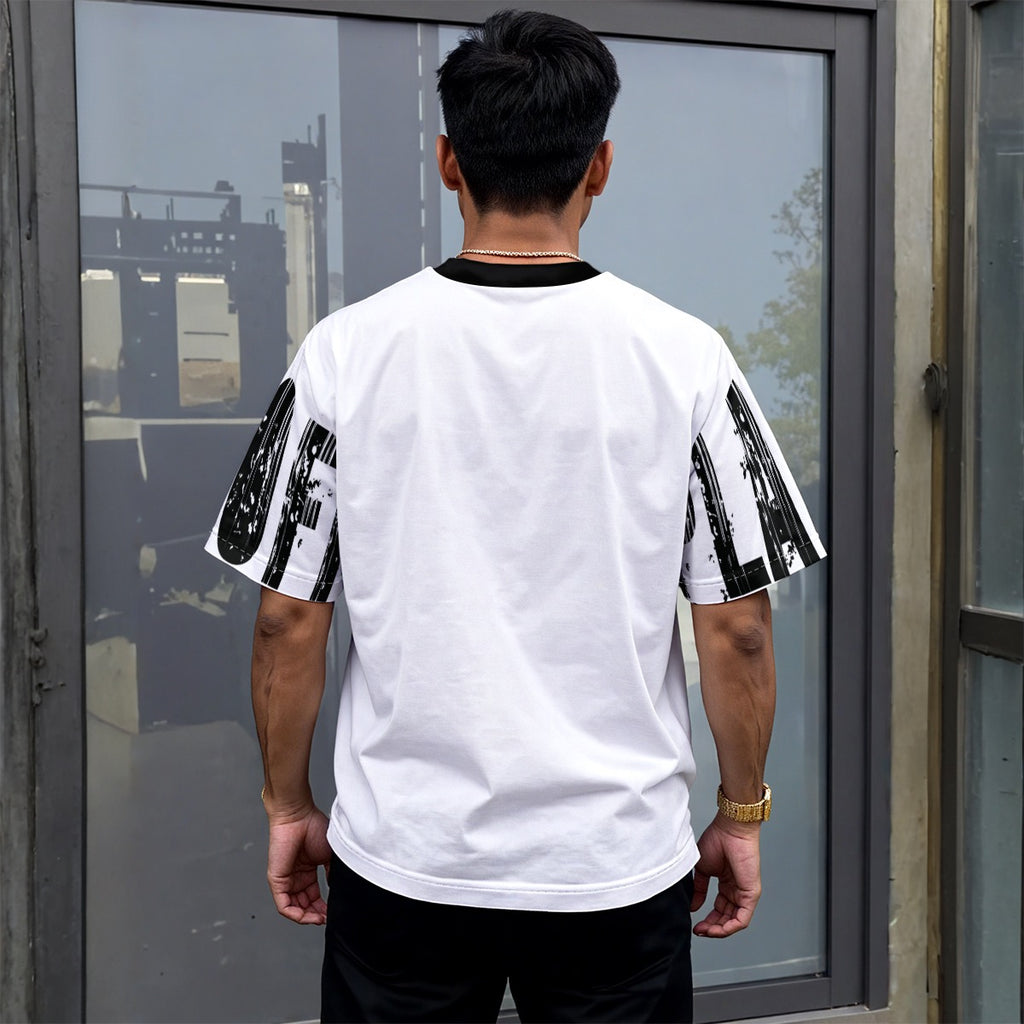 All-Over Print Unisex Drop-shoulder T-shirt|180GSM