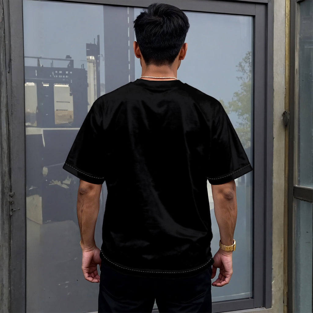 All-Over Print Unisex Drop-shoulder T-shirt|180GSM