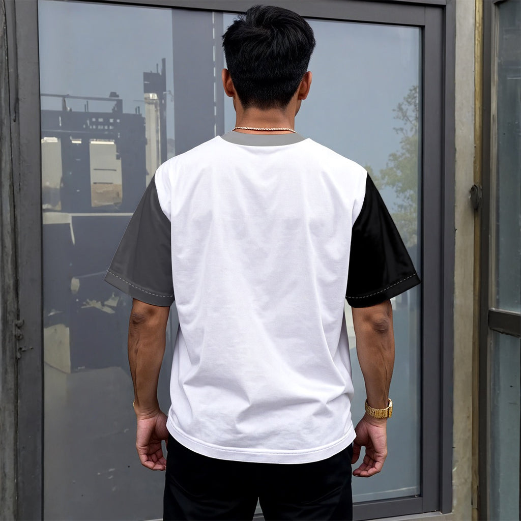 All-Over Print Unisex Drop-shoulder T-shirt|180GSM