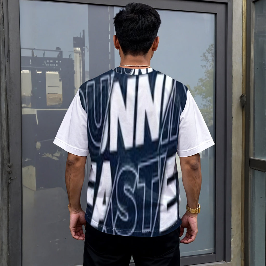 All-Over Print Unisex Drop-shoulder T-shirt|180GSM