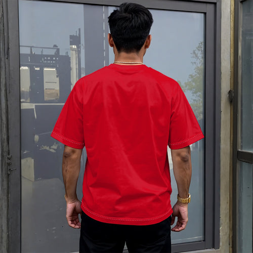 All-Over Print Unisex Drop-shoulder T-shirt|180GSM
