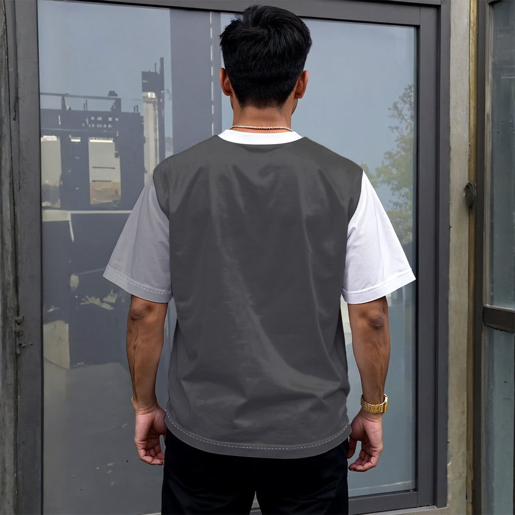 All-Over Print Unisex Drop-shoulder T-shirt|180GSM