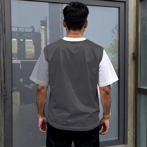 All-Over Print Unisex Drop-shoulder T-shirt|180GSM