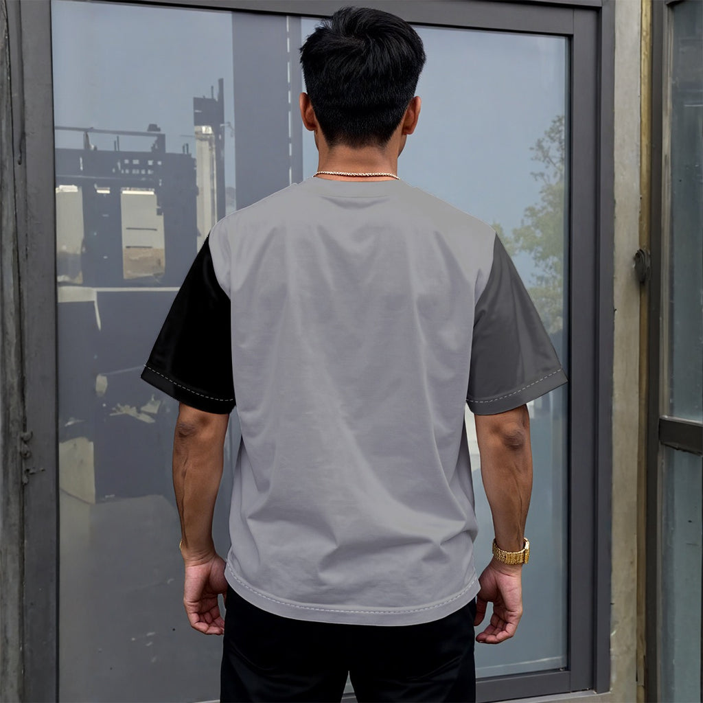 All-Over Print Unisex Drop-shoulder T-shirt|180GSM