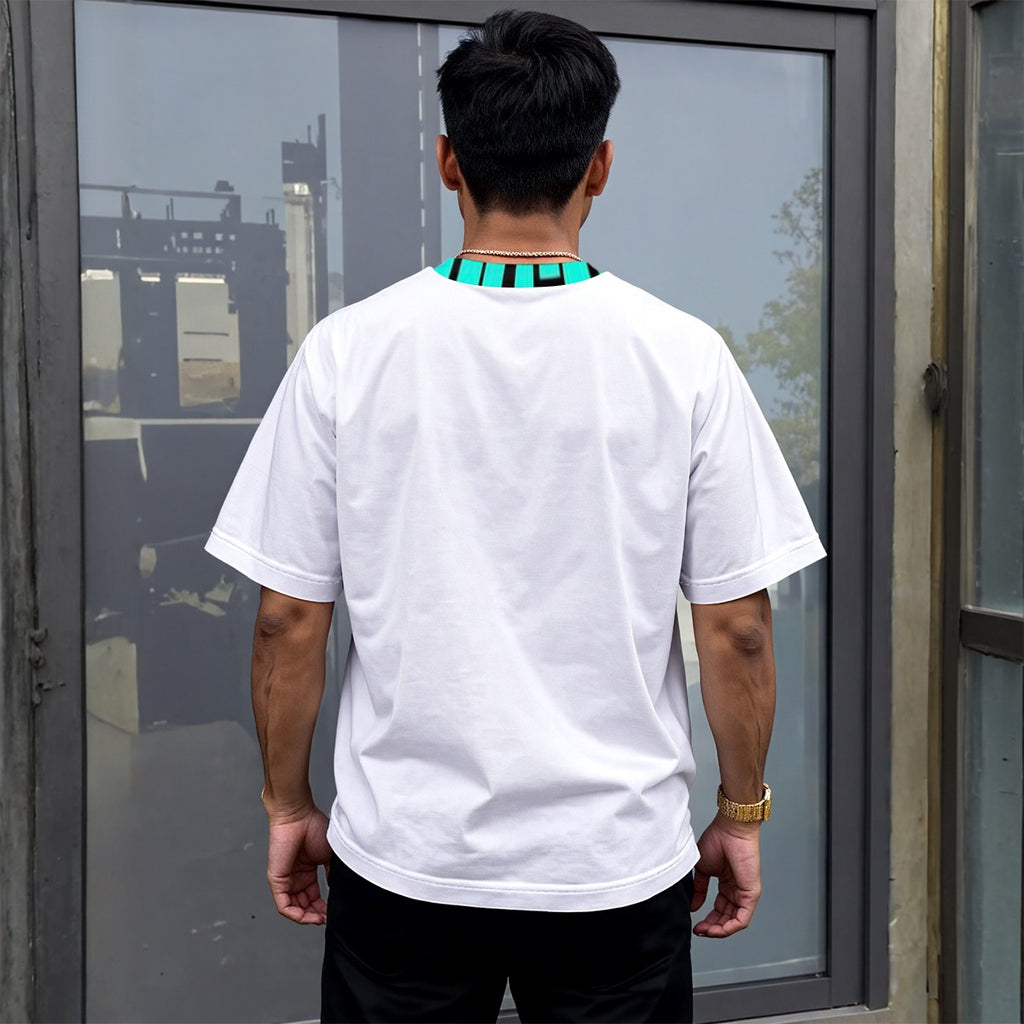 All-Over Print Unisex Drop-shoulder T-shirt|180GSM