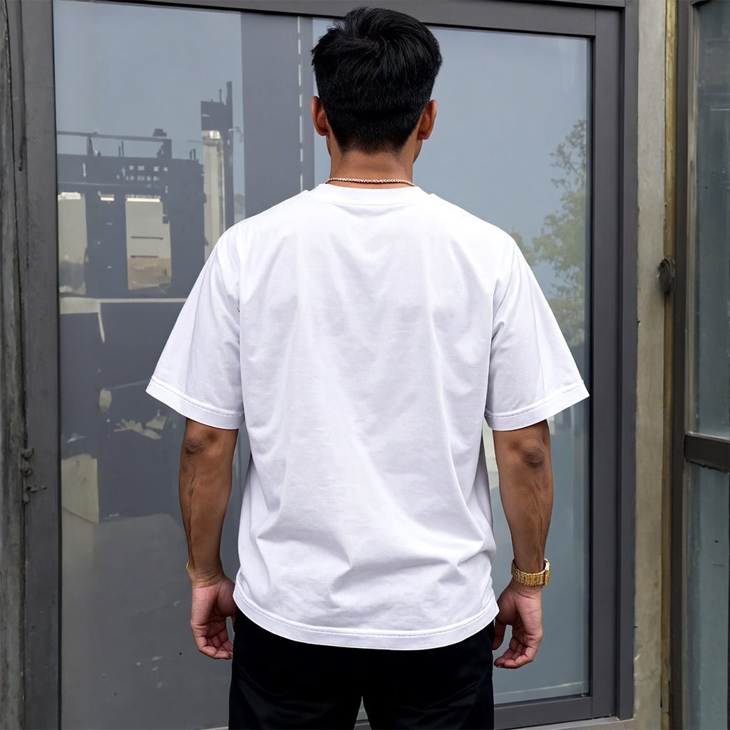 All-Over Print Unisex Drop-shoulder T-shirt|180GSM