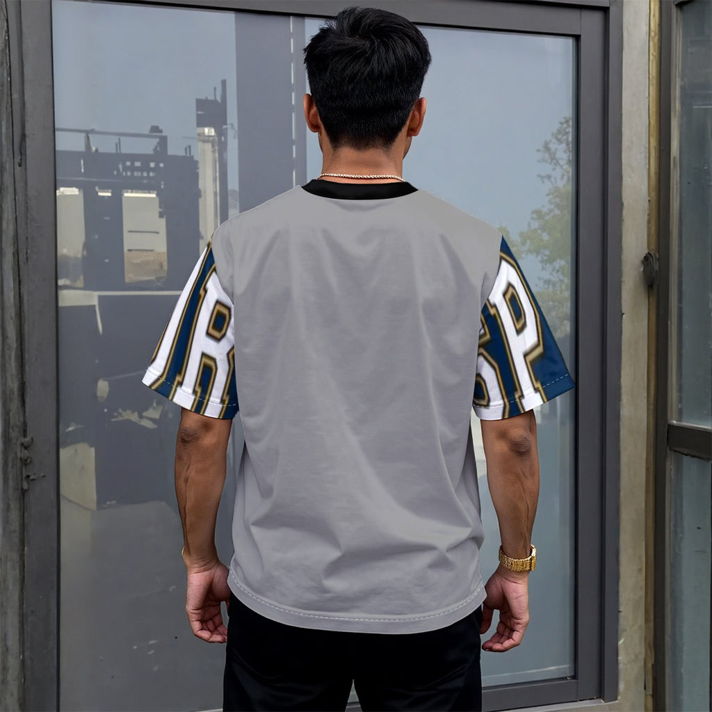 All-Over Print Unisex Drop-shoulder T-shirt|180GSM