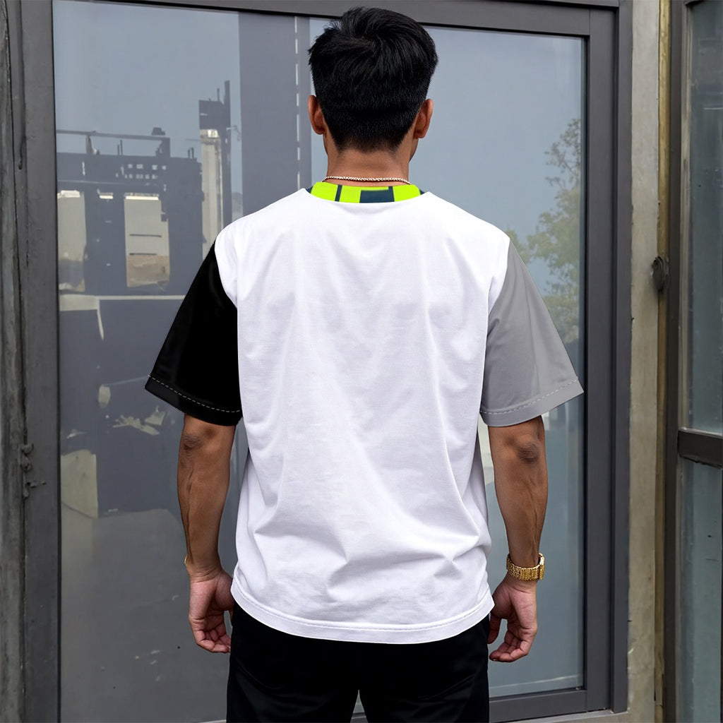 All-Over Print Unisex Drop-shoulder T-shirt|180GSM